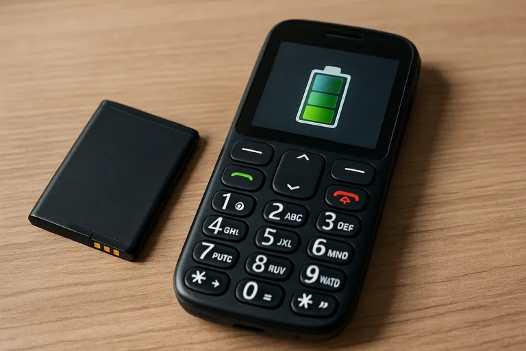 Batterijduur van seniorentelefoons